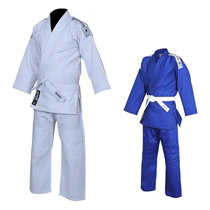 China leverancier Groothandel premium uniformen bjj kimono bjj gi jiu jitsu gi blauw judo gi,